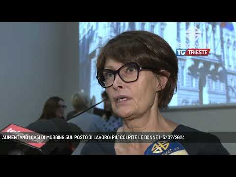 AUMENTANO I CASI DI MOBBING SUL POSTO DI LAVORO: PIU' COLPITE LE DONNE | 15/07/2024
