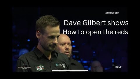 DAVE GILBERT Learning from the Snooker professionals episode 1.Top Cue sports tips.