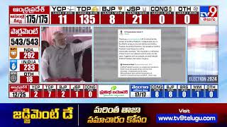 మూడోసారి NDA కూటమికి దేశ ప్రజలు పట్టం కట్టారు : PM Modi | General Election Results - TV9