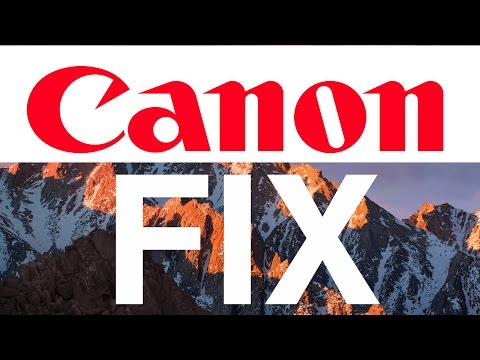 How to make Canon EOS Utility work on macOS Sierra