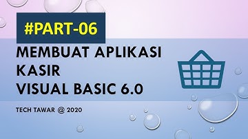 VB 6.0 - Membuat Aplikasi Kasir Part 6 - Melanjutkan Transaksi Penjualan Barang