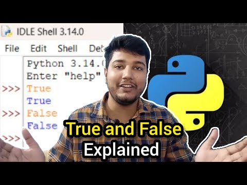 what is booleans in python (True & False for Beginners)