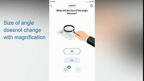 Easy Game - What will the size of the angle become? - Level 57 solution