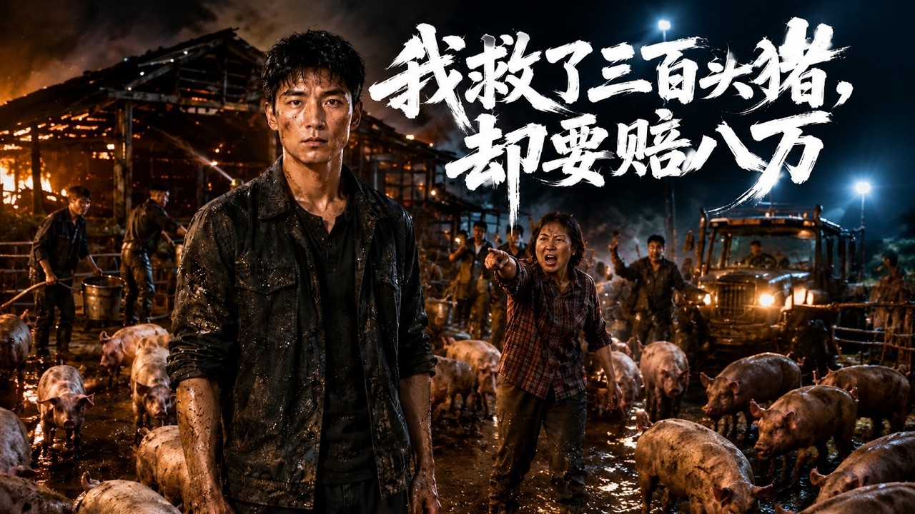 【高清全集】《我救了三百头猪，却要赔八万》 #逆袭 #爱情 #甜宠 #反转 #热门短剧 #drama #爽剧 #電影 #精彩影视 #AI短剧