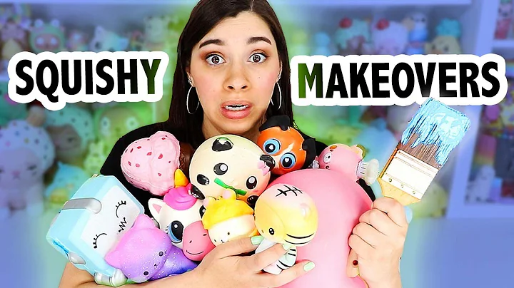How Many Squishies Can I Paint in ONE Day?!
