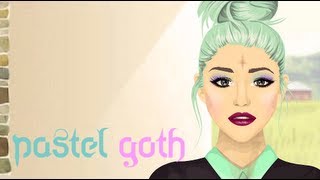 Stardoll Make-Over: Pastel Goth