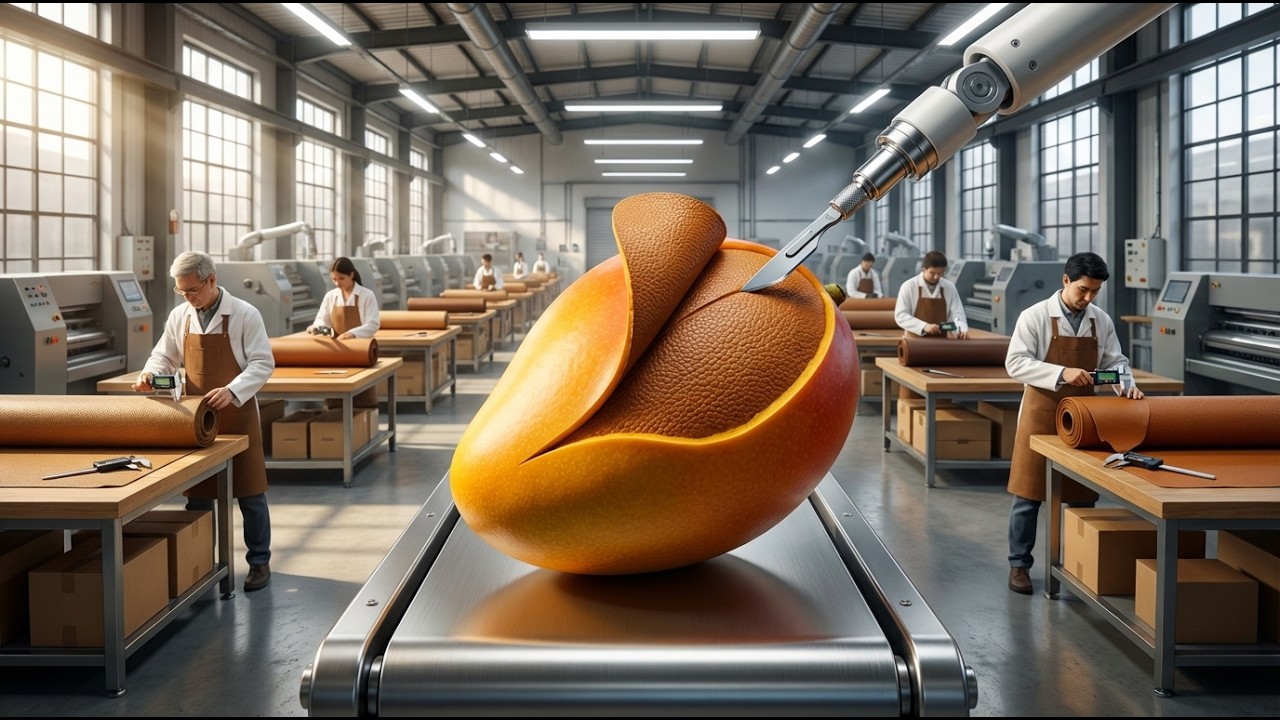 Inside the Mango Leather Factory   Transforming Tropical Fruit into $2,000 Luxury Bags