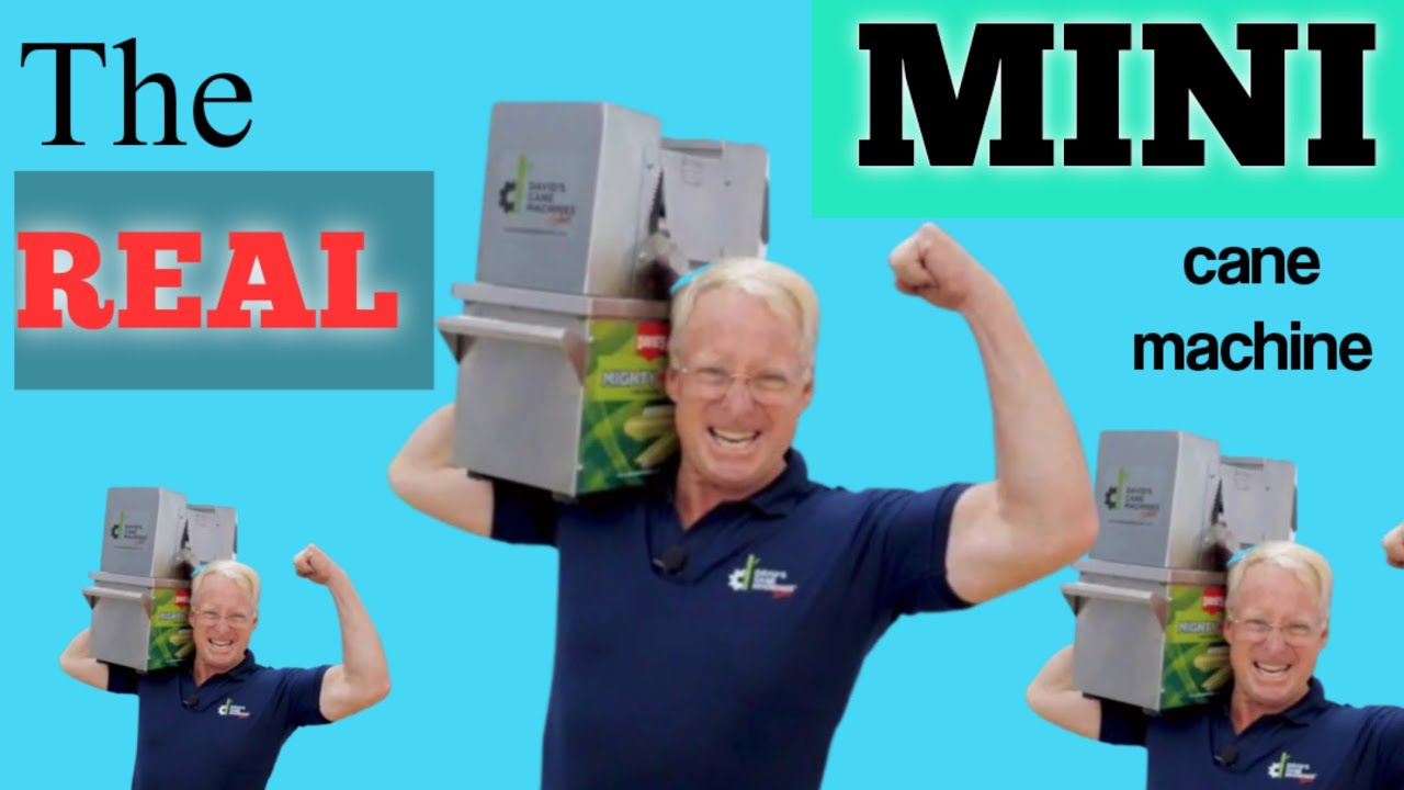 Watch how small is this Mini Sugarcane Machine | The smallest most portable juicer