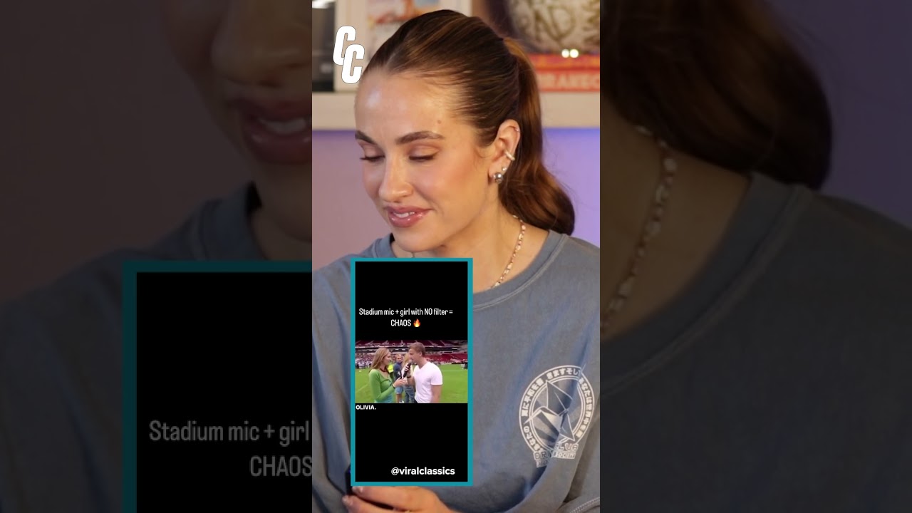 Crazy hot mic at a soccer match 😭