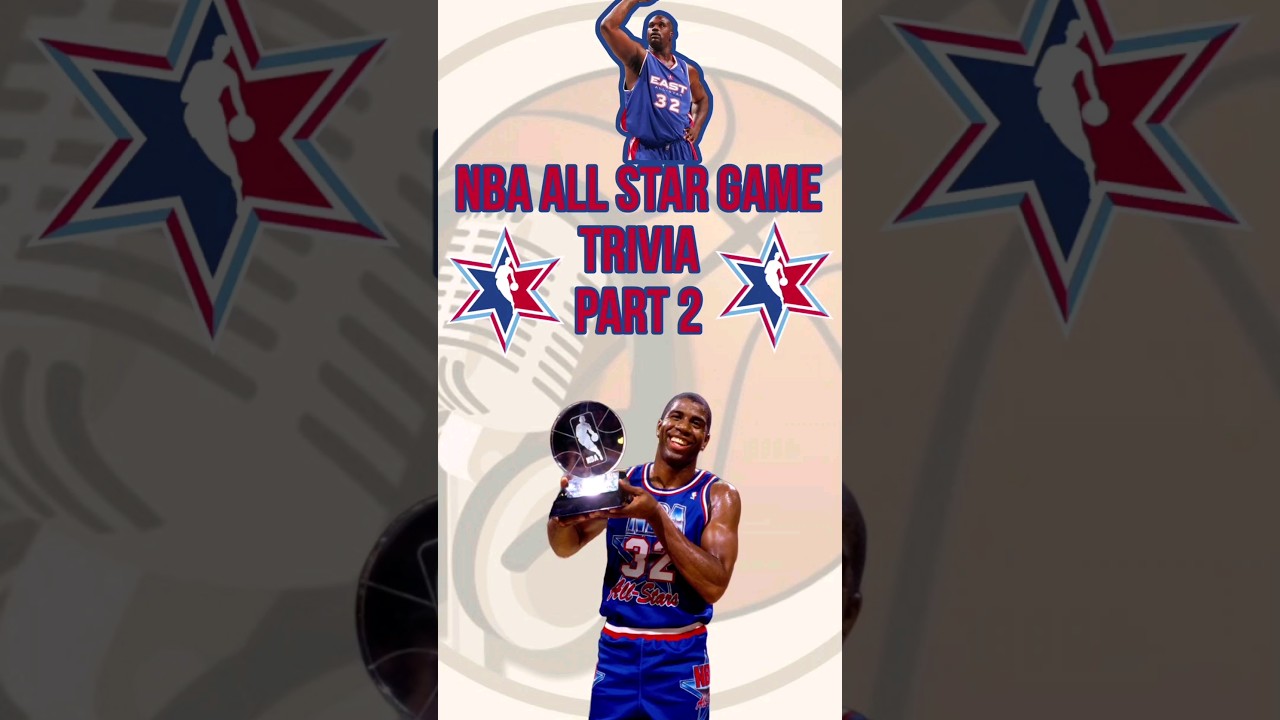 ⁣NBA All-Star Trivia - Part 2 #allstar #allstarweekend #basketball #nba #trivia #nbaallstar