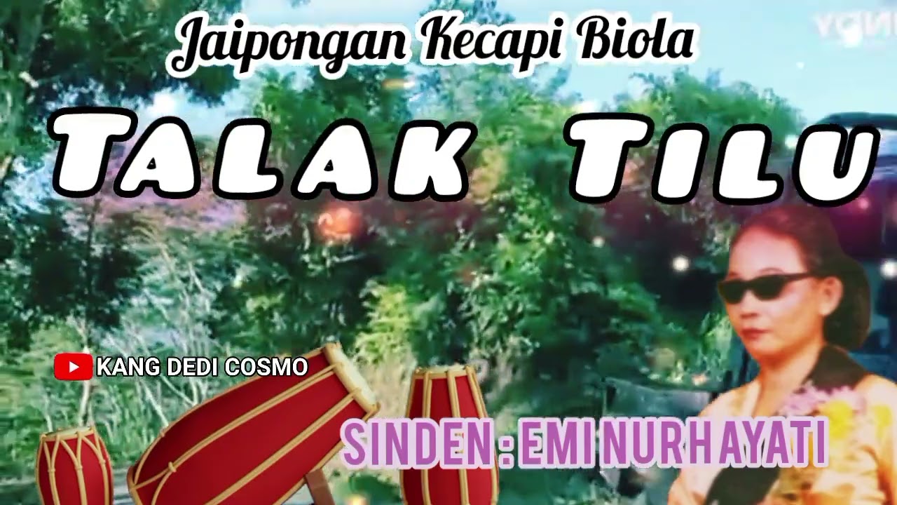 TALAK TILU - EMI NURHAYATI || JAIPONGAN KLASIK BIOLA #jaipongan #lagusunda @Kangdedicosmo
