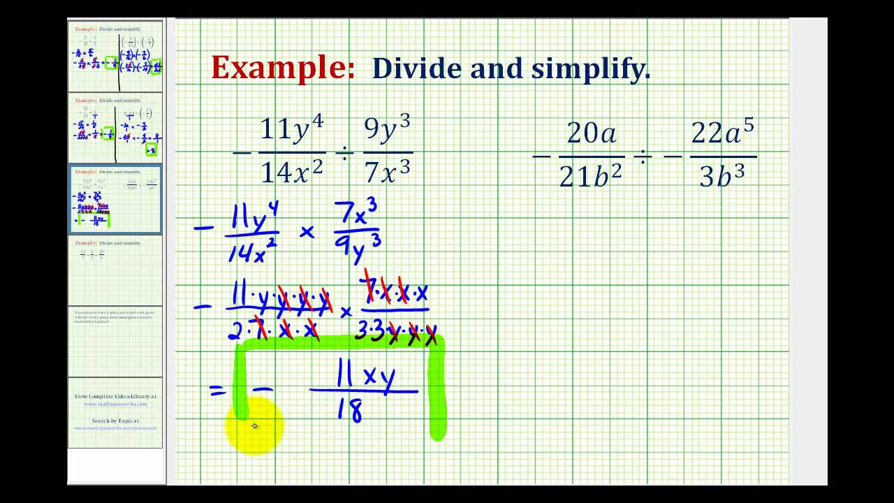 ex-dividing-signed-fractions-containing-variables-youtube