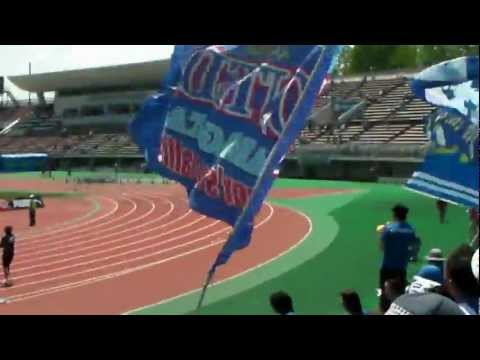 モンテディオ山形vsFC岐阜　シミケン　隼　ピッチ入り