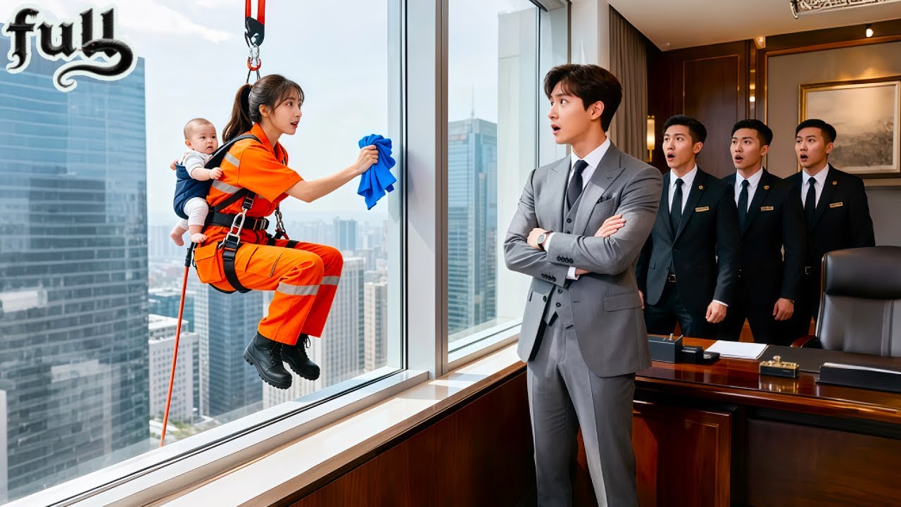 CEO Tired Of All Fragile Women! But Fell Crazy For A Hardworking Single Mom Clean His Windows!