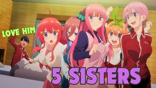 Five Identical Sisters fall in Love with the same guy.... | Random Sage