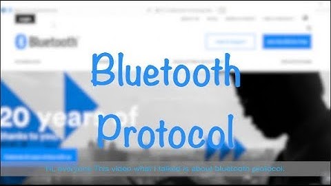 蓝牙协议[Bluetooth protocol]