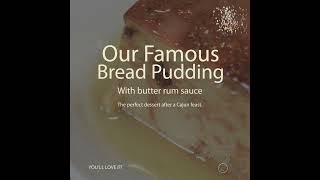 Bread Pudding with Hot Buttered Rum Sauce Recipe