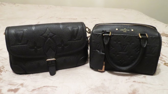 Louis Vuitton Diane Black Monogram Empreinte