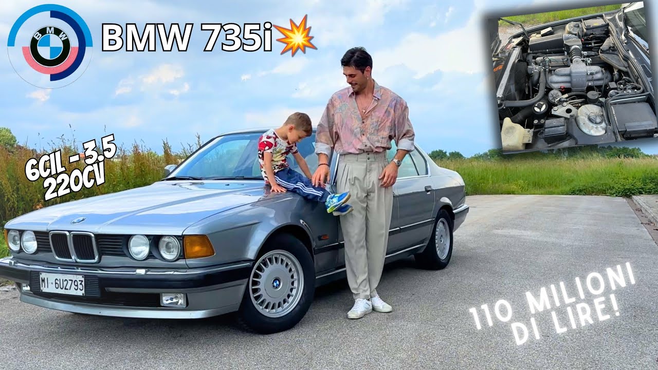 Compro una BMW 735i e32 MANUALE del 1988 da 120 MILIONI di Lire (per la famiglia😂)