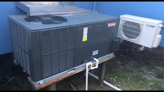 2020 Goodman Package Heat Pump & Mitsubishi Mini-Split Heat Pump