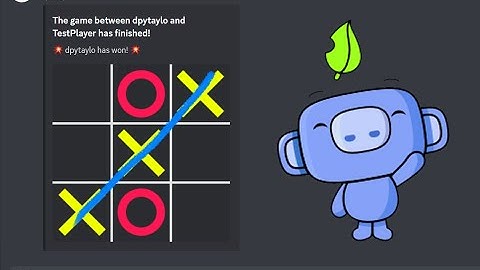 Tic-tac-toe Discord bot