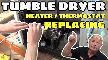 How to test heater, thermostats, ntc sensors, Tumble Dryer Whirlpool, Bauknecht, Laden & Maytag