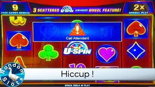 Super Spin for Cash Slot Machine Both Bonuses and a Hiccup