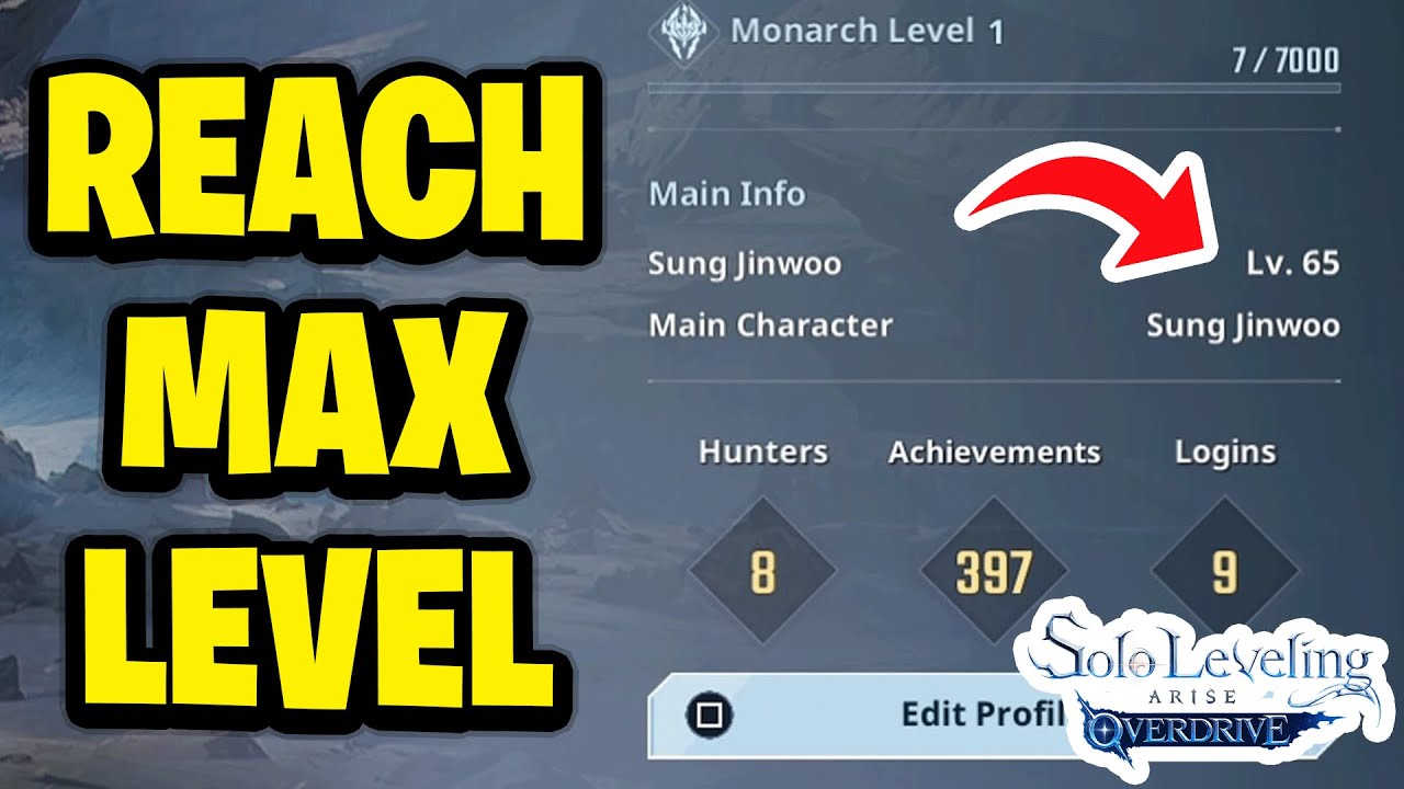 How To Reach Max Level FAST in Solo Leveling: ARISE OVERDRIVE - Fastest ...