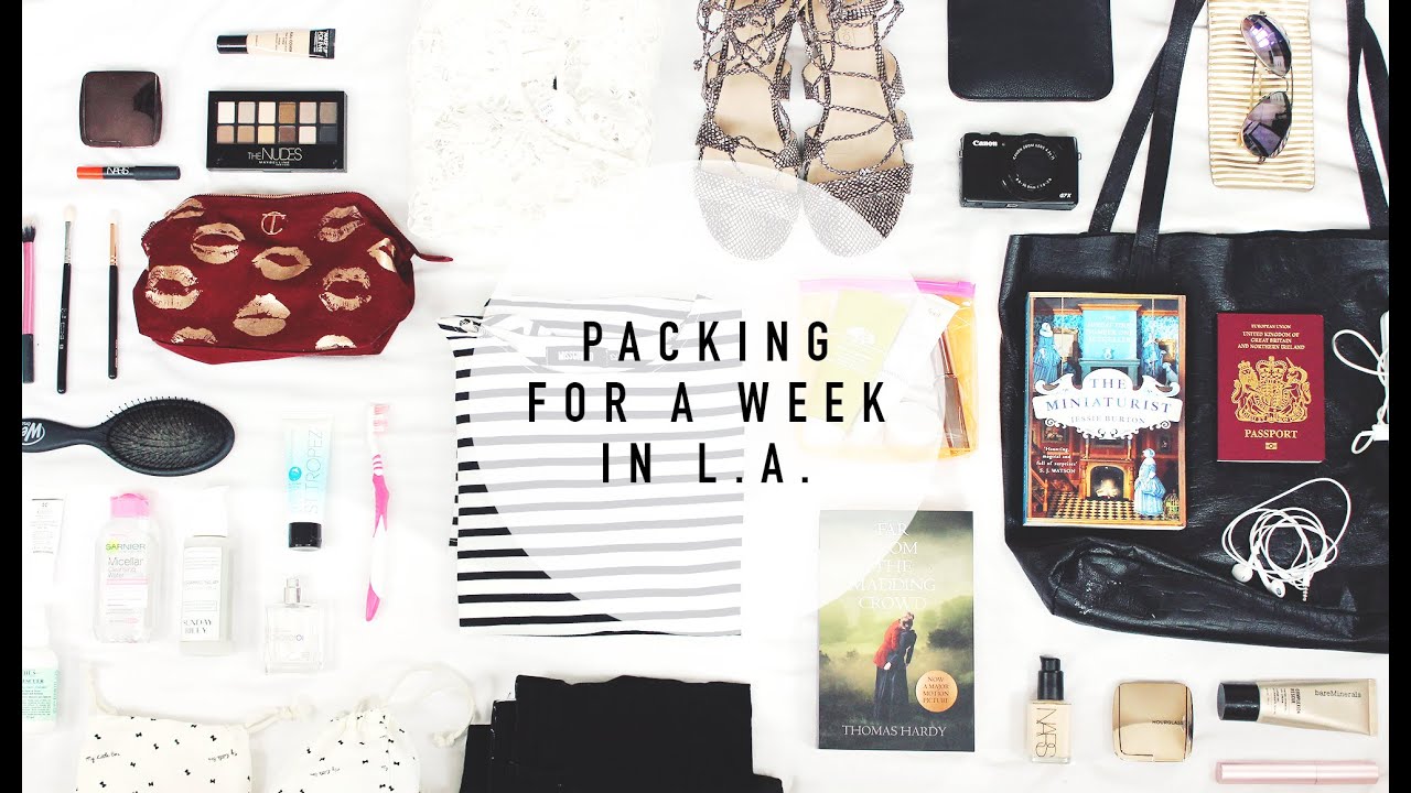 Packing For a Week in L.A.! | I Covet Thee