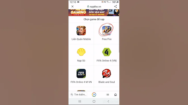 cách nạp thẻ Garena//Mưa TV