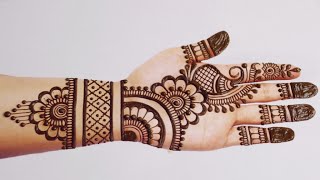 Beautiful Mehndi design for hands| Easy Simple Mehandi ka design| Mehandi| mehndi designs| मेंहदी