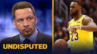 Chris Broussard: 'The injury doesn't excuse a lot of the things LeBron did wrong' | NBA | UNDISPUTED