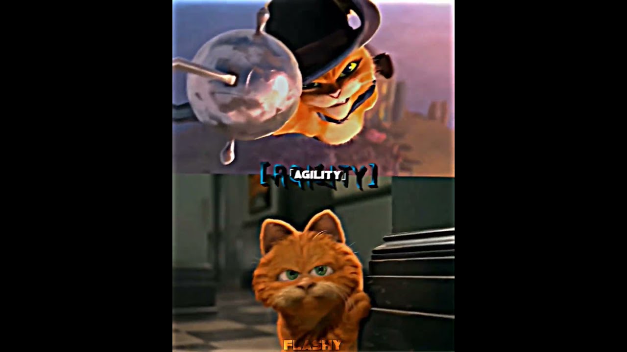 Puss In Boots Vs Garfield shorts YouTube Puss In Boots Vs Garfield shorts YouTube