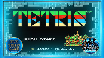 Tetris NES No Commentary Gameplay