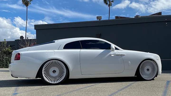 Super ALL White Rolls Royce Wraith & a Custom Vand...