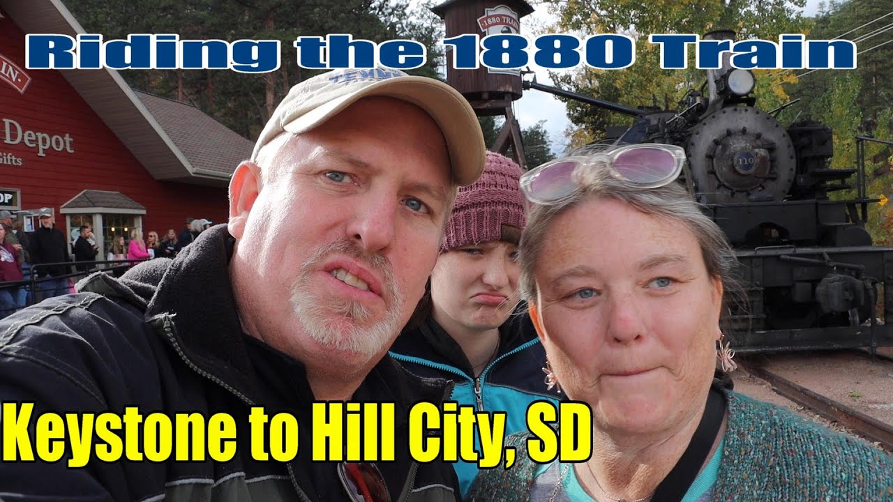 The 1880 Train Adventure in Keystone South Dakota - YouTube