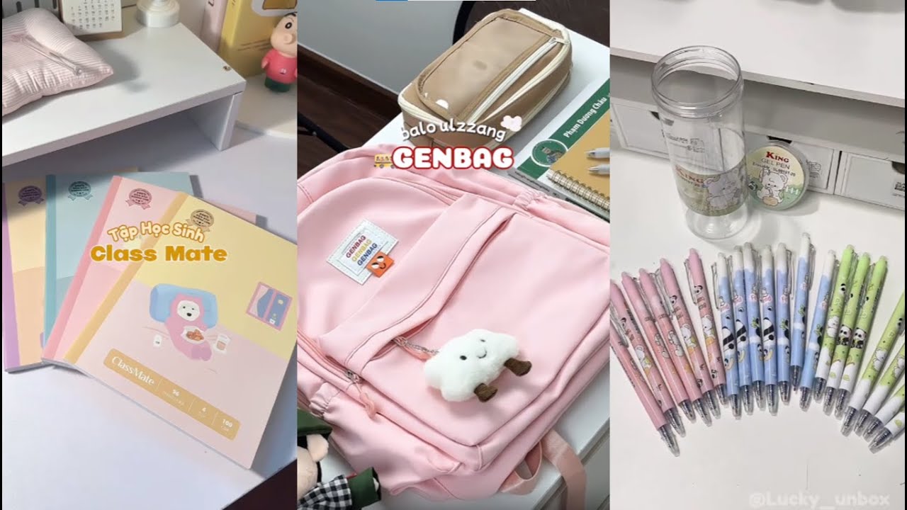 Tổng hợp video unboxing đồ dùng học tập BACK TO SCHOOL 📚✨