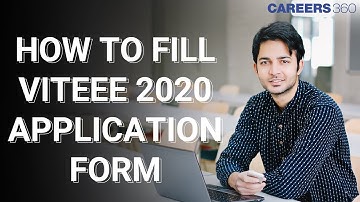 How to fill VITEEE 2020 application form