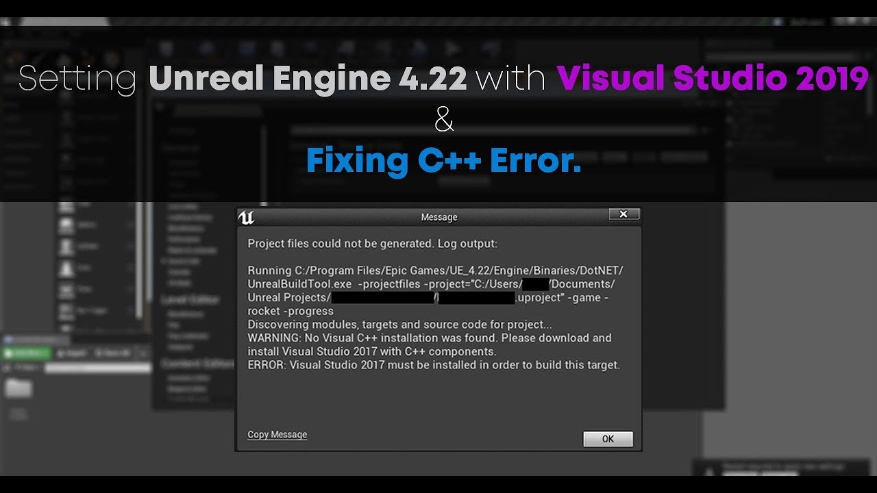 Unreal Engine 4 25 Vs Code Intellisense Bug Include Errors Fix Youtube