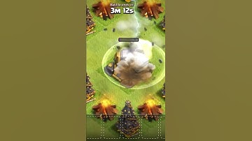 Level-17 cannon vs Max lighting spell | Let