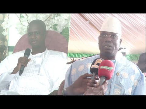 Cérémonie officielle du Magal : Cheikh Bara Doli charge Antoine Diome après son discours à Touba