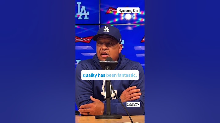 Dave Roberts revealed what Hyeseong Kim had to do to remain on roster after IL players return