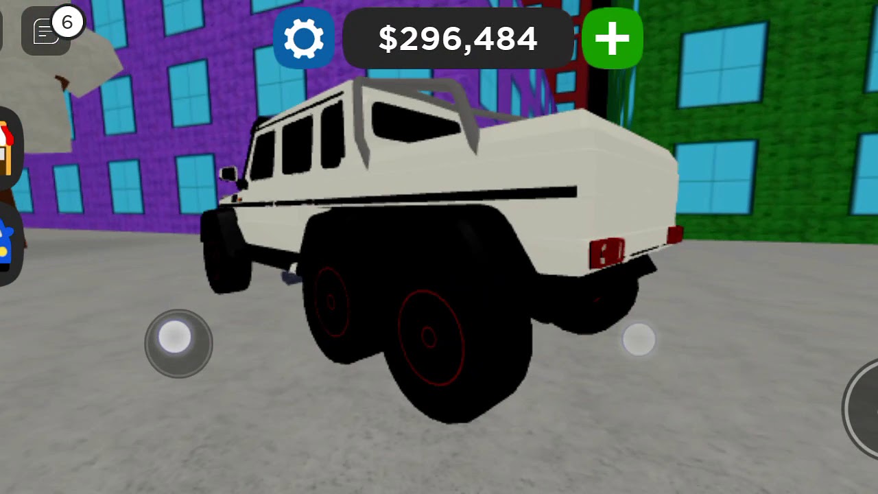 testing the new 6x6 g wagon in roblox| car dealership tycoon. - YouTube