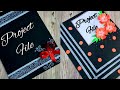 How to decorate front page of project file/ complete tutorial/ Very easy decoration idea for project