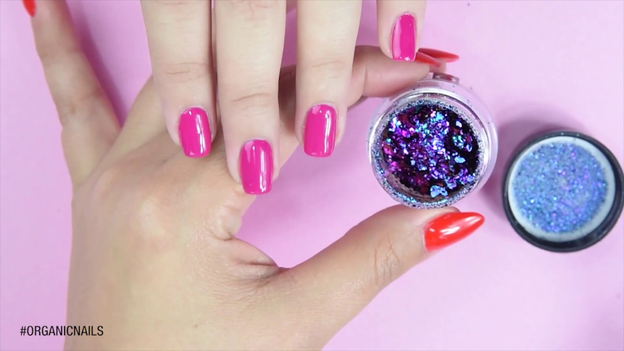 Cómo utilizar Flake It by Organic Nails 💅 Diseño Uñas YouTube