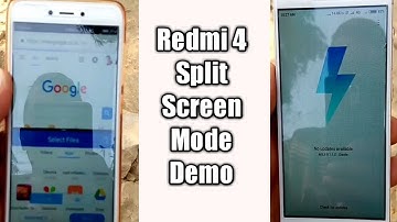 Redmi 4 MIUI 9 Update and Split Screen Mode Demo By Ur Tech Adviser.