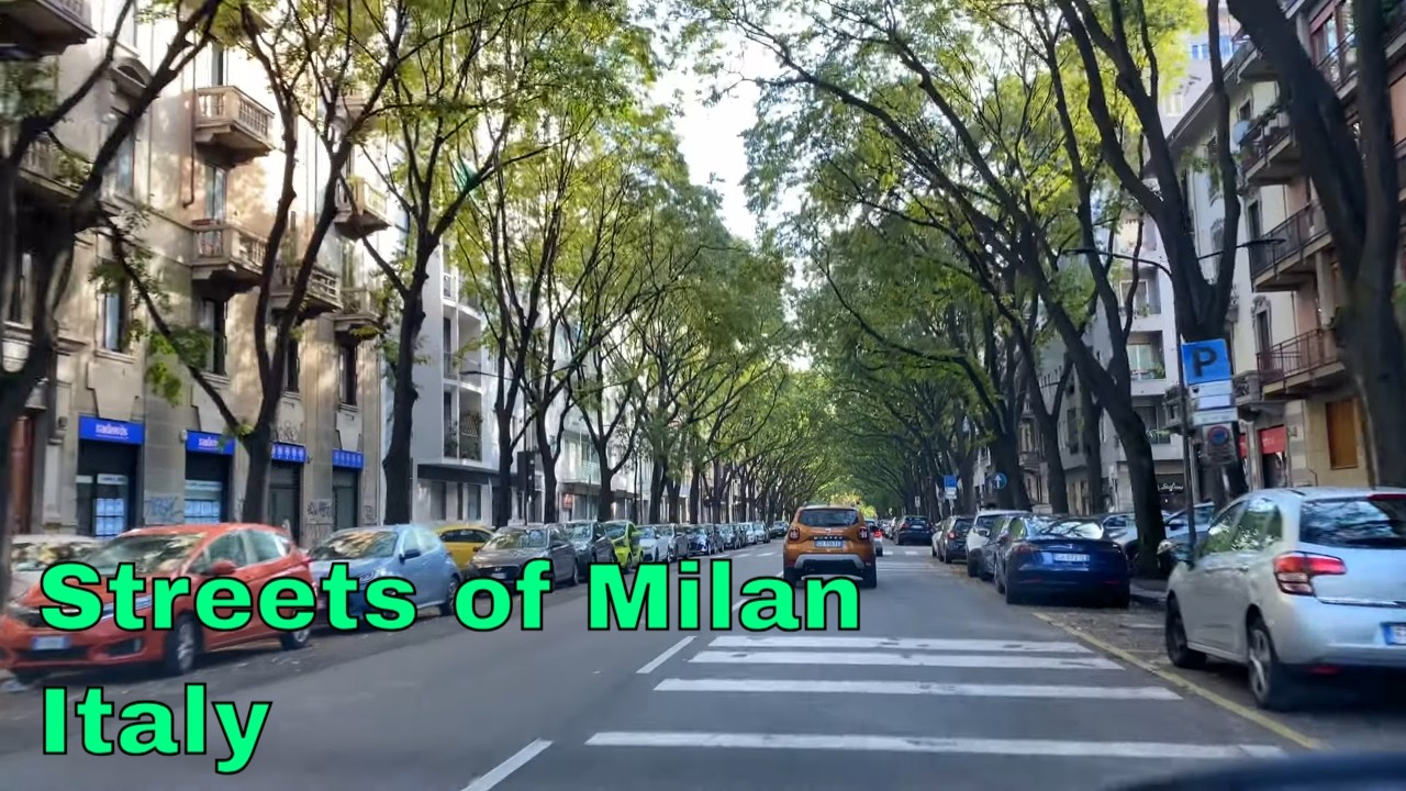 Milan City Drive, Italy 🇮🇹 | 4K