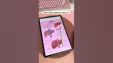 How I take aesthetic notes 💕📱 Samsung galaxy tab | digital note taking | penly android app | study