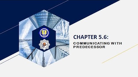 Chapter 5.6 (Part 2) - COMMUNICATING WITH PREDECESSOR (EXISTING) AUDITOR