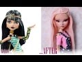 Repainting cleo de nile monster high doll by unniedolls